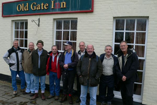 First stop - the Old Gate Inn